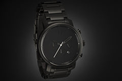 ARCHIVE MARINE BLACK/BLACK LEATHER